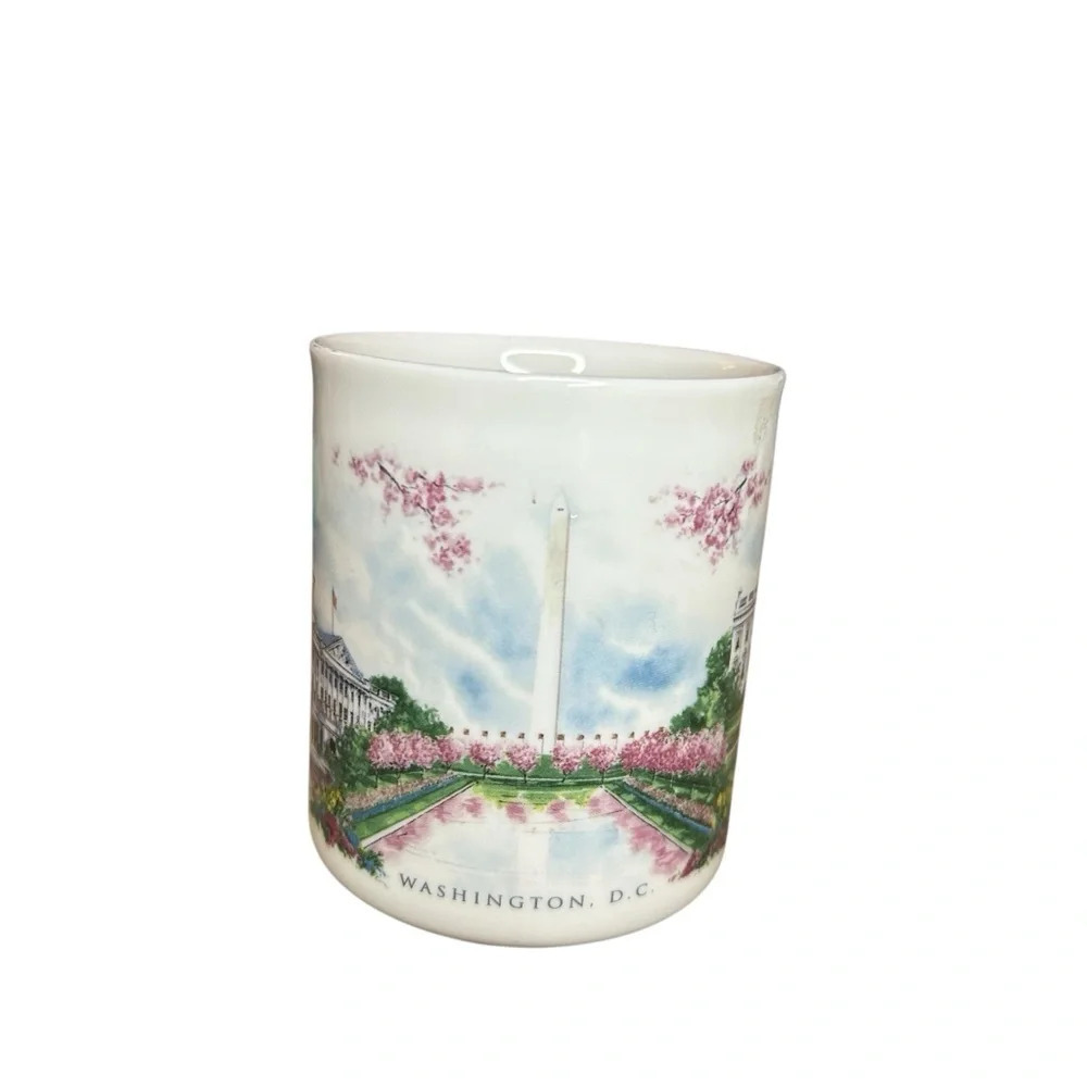 Washington D.C.  coffee mug White House capital hill